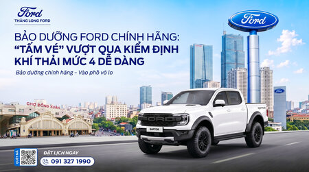 Bảo Dưỡng Ford Chính Hãng tại Thăng Long Ford