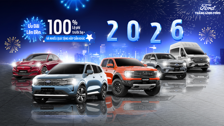 NĂM MỚI BỨT PHÁ, CÙNG FORD TIẾN XA