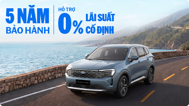 Thăng Long Ford - Đại lý tiêu chuẩn 3S ủy quyền chính hãng của Ford Việt Nam